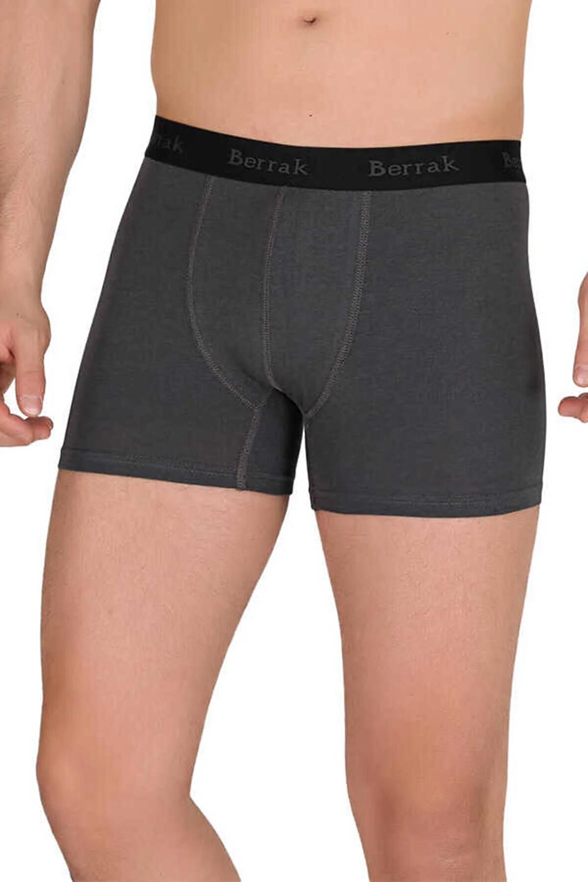 Erkek Modal Kumaş Licralı Boxer 2 Adet