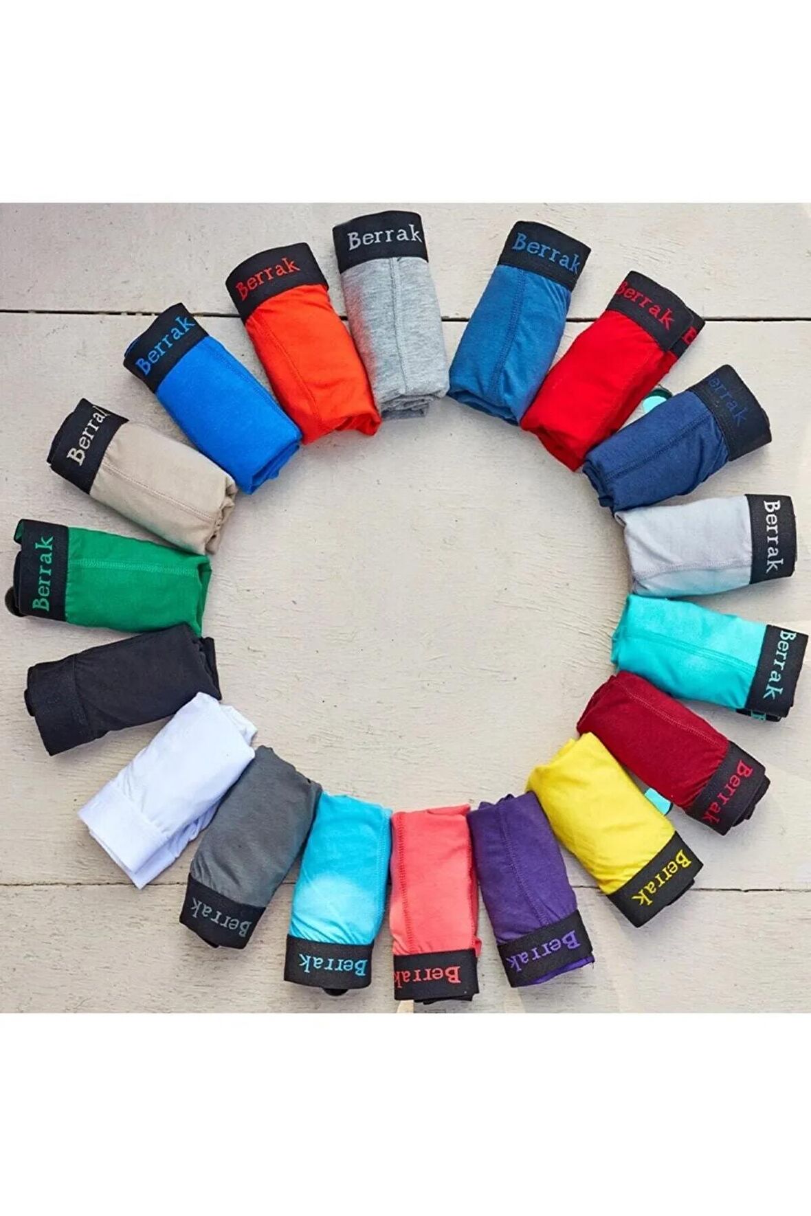 Erkek Modal Kumaş Licralı Boxer 10 Adet