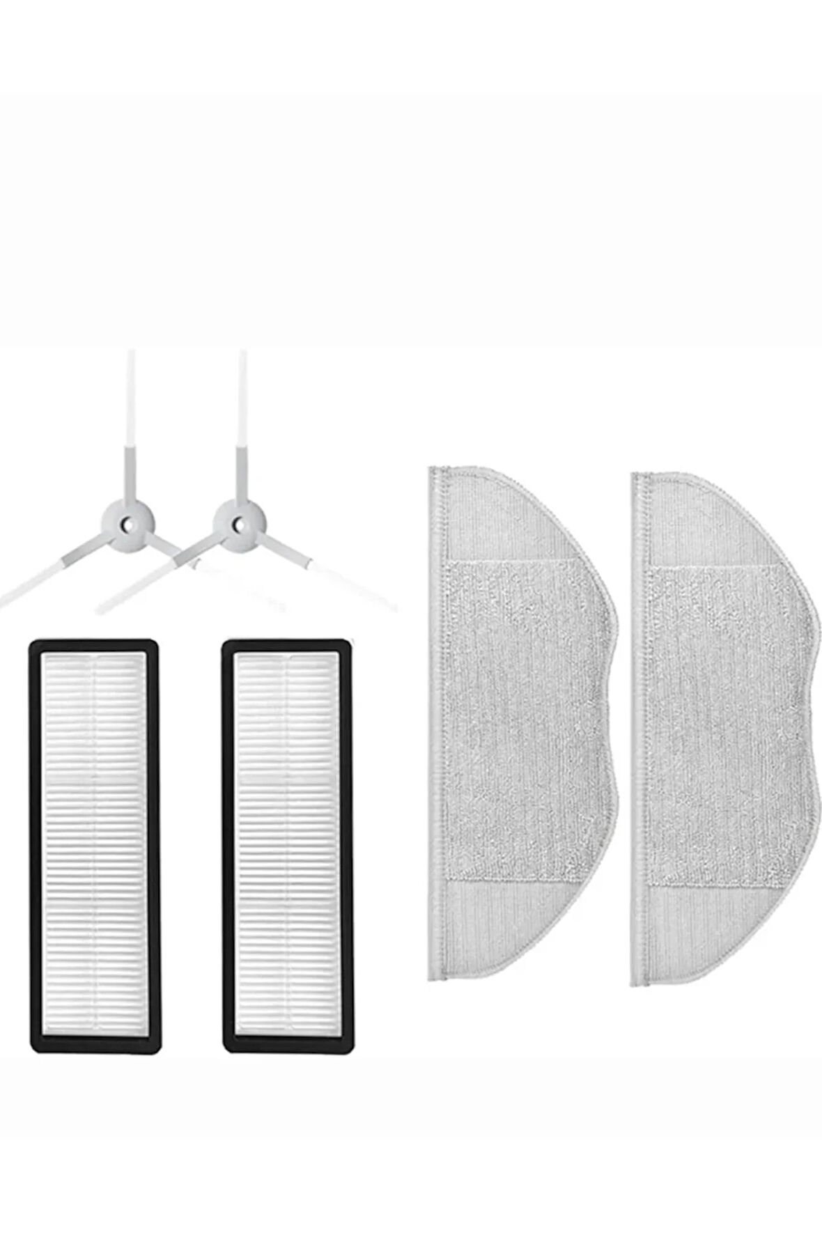 Xiaomi S10T uyumlu filtre paspas fırça seti