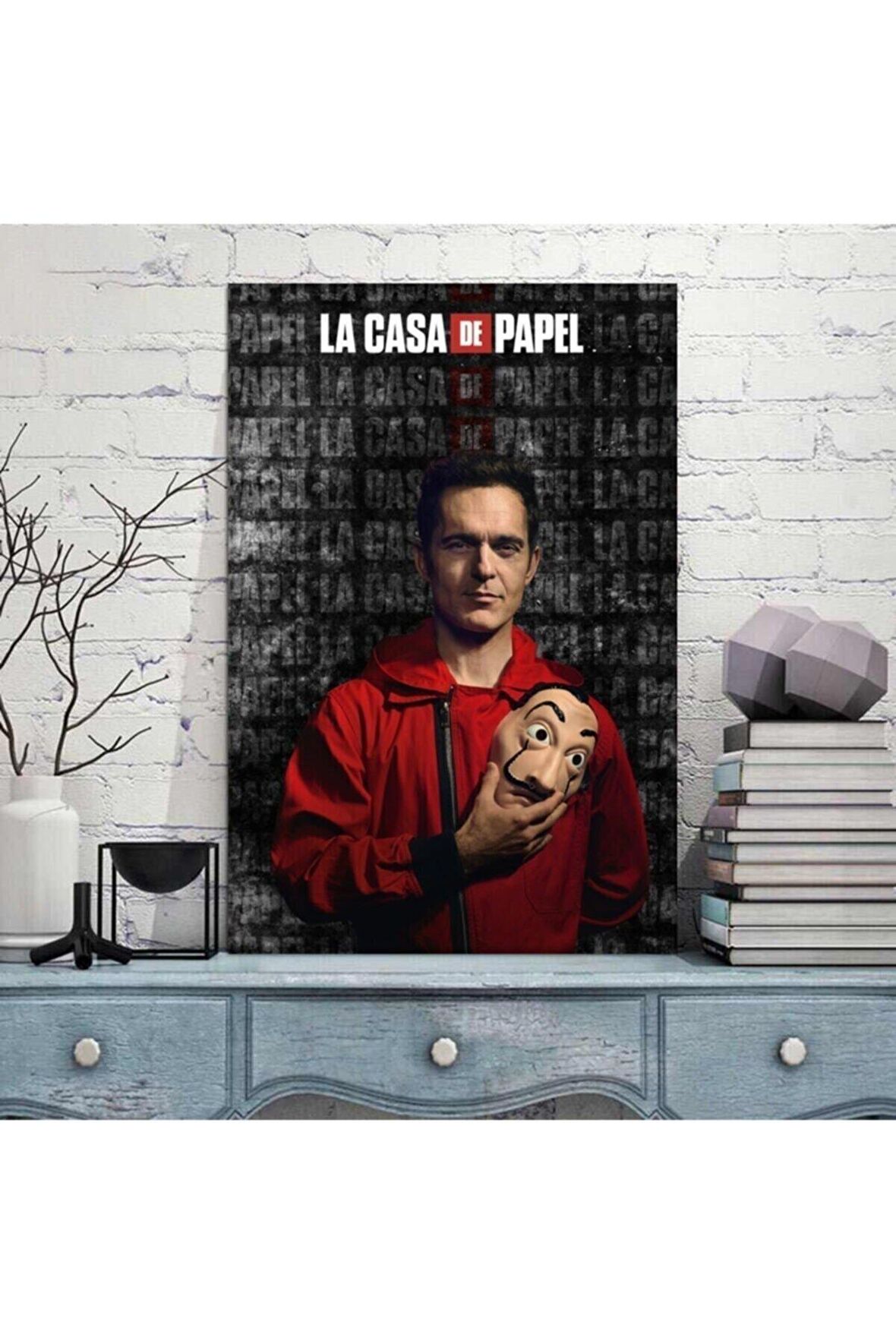 La Casa De Papel Berlin Oyuncuları Kanvas Tablo