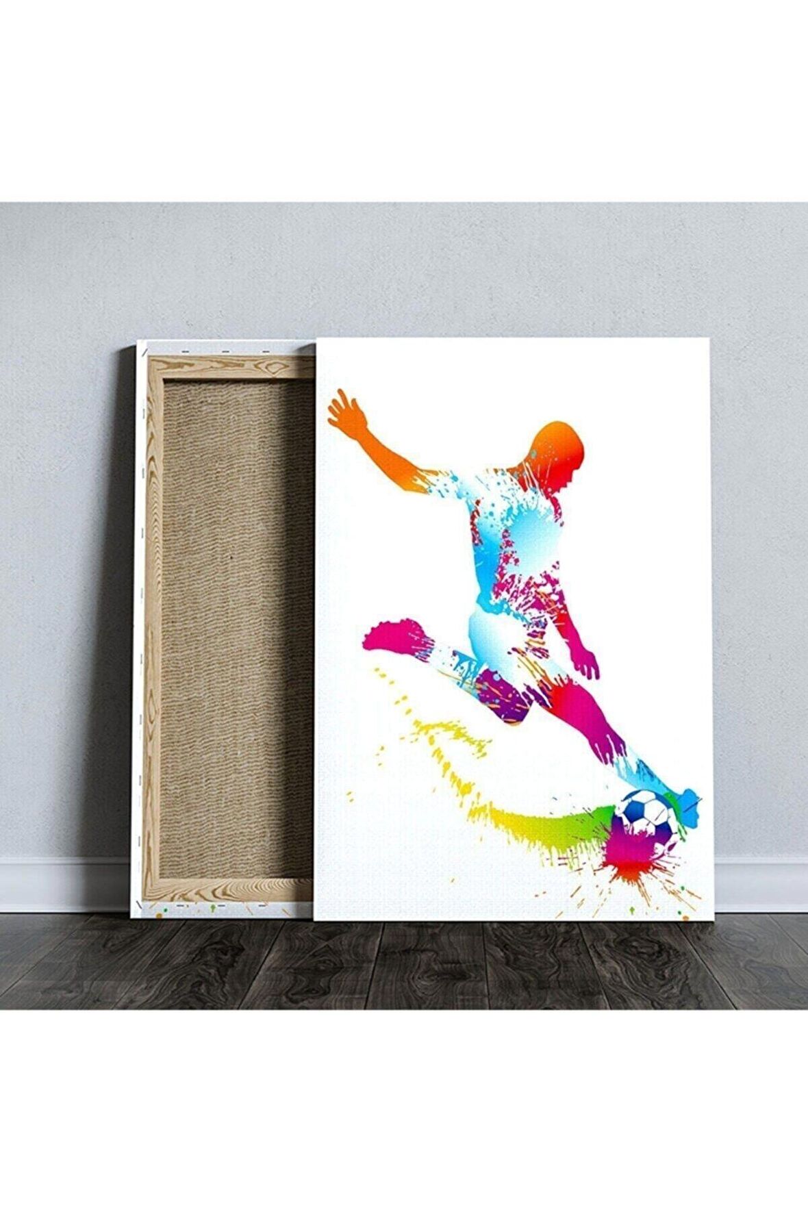 Art Sport Dekorasyon Kanvas Tablo Basketboll, Futbol