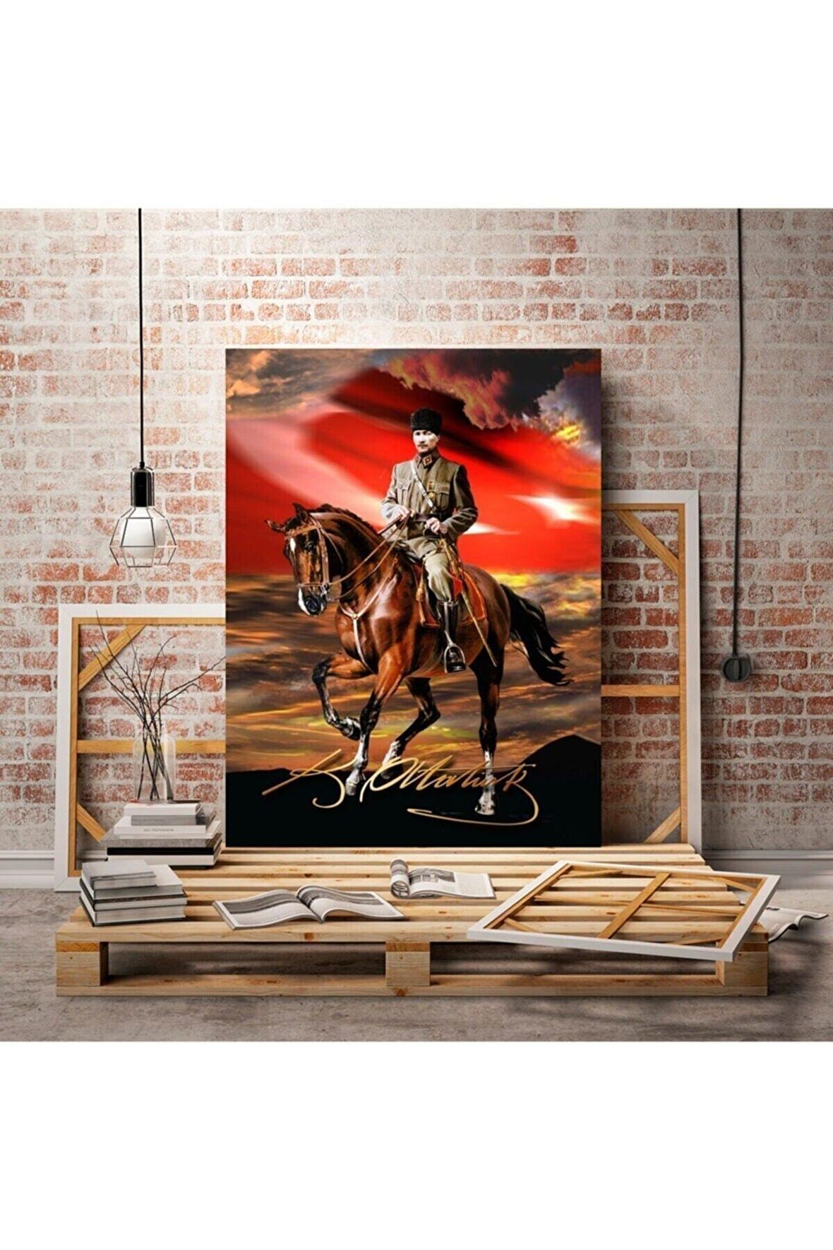 Kanvas Tabla Mustafa Kemal Atatürk