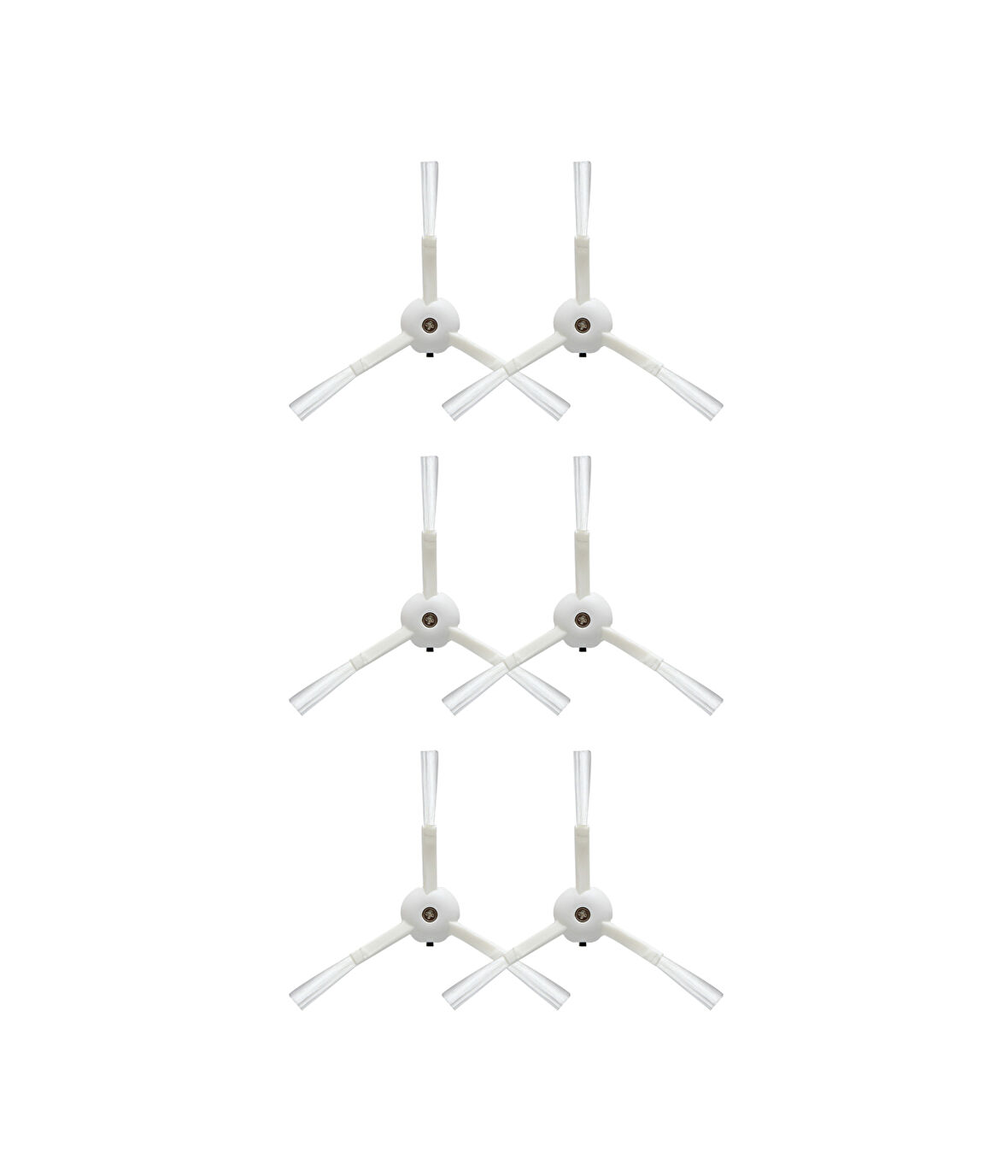 Xiaomi Mop 2 Lite (MJSTL) Uyumlu Yedek Yan Fırça-6 Parça