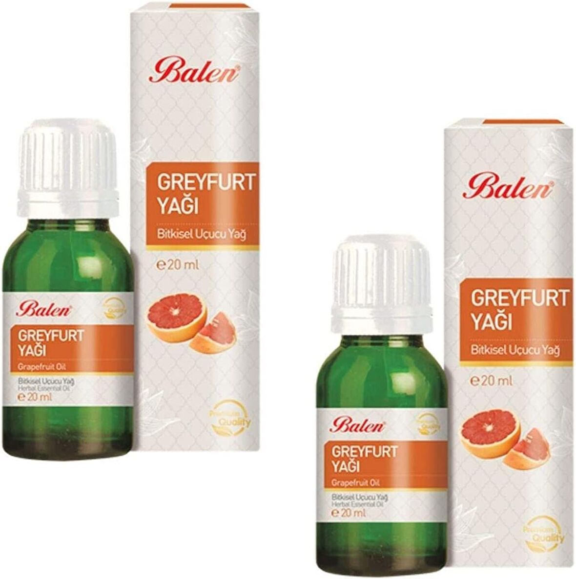 Balen Greyfurt Yağı 20 Ml X 2 Adet