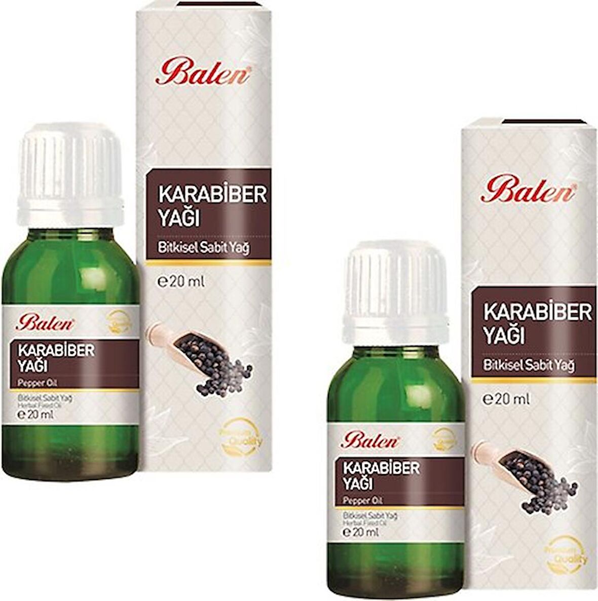 Balen Karabiber Yağı 20 Ml - 2 Adet