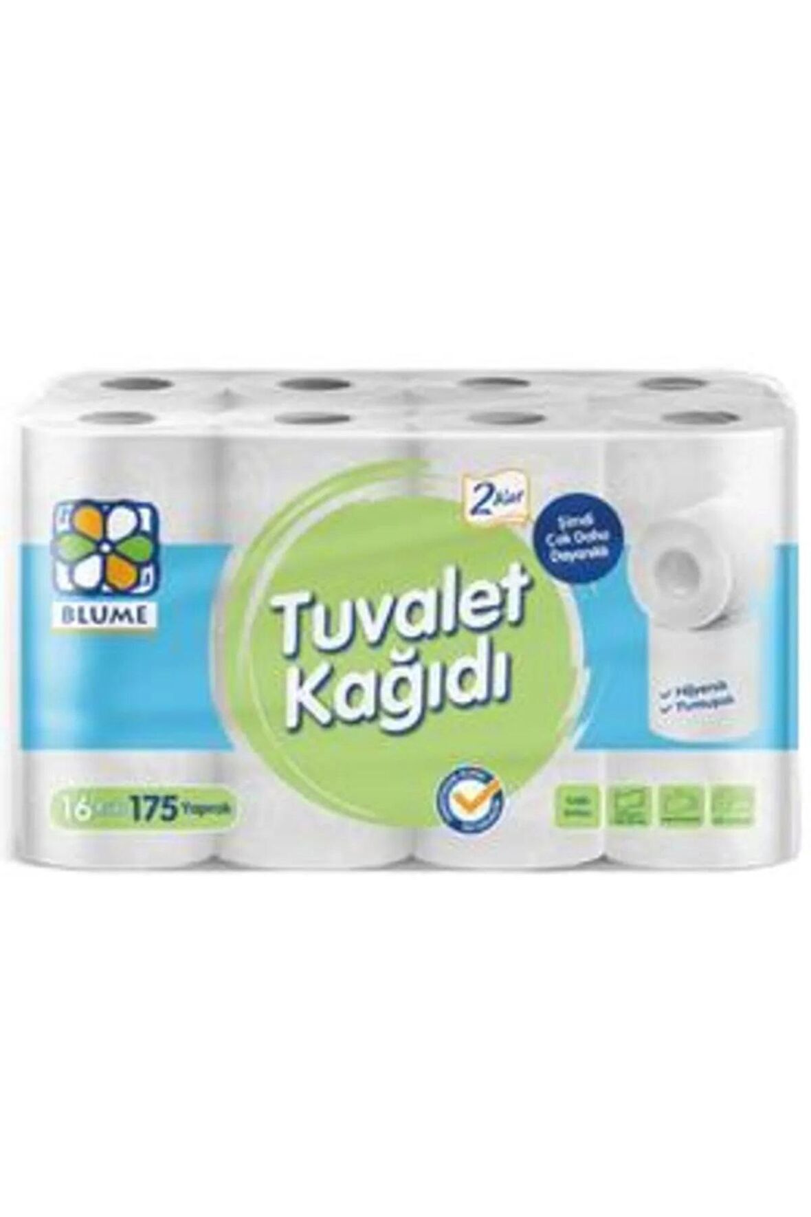 blume Tuvalet Kağıdı 2 Katlı 16 lı 175 Yaprak