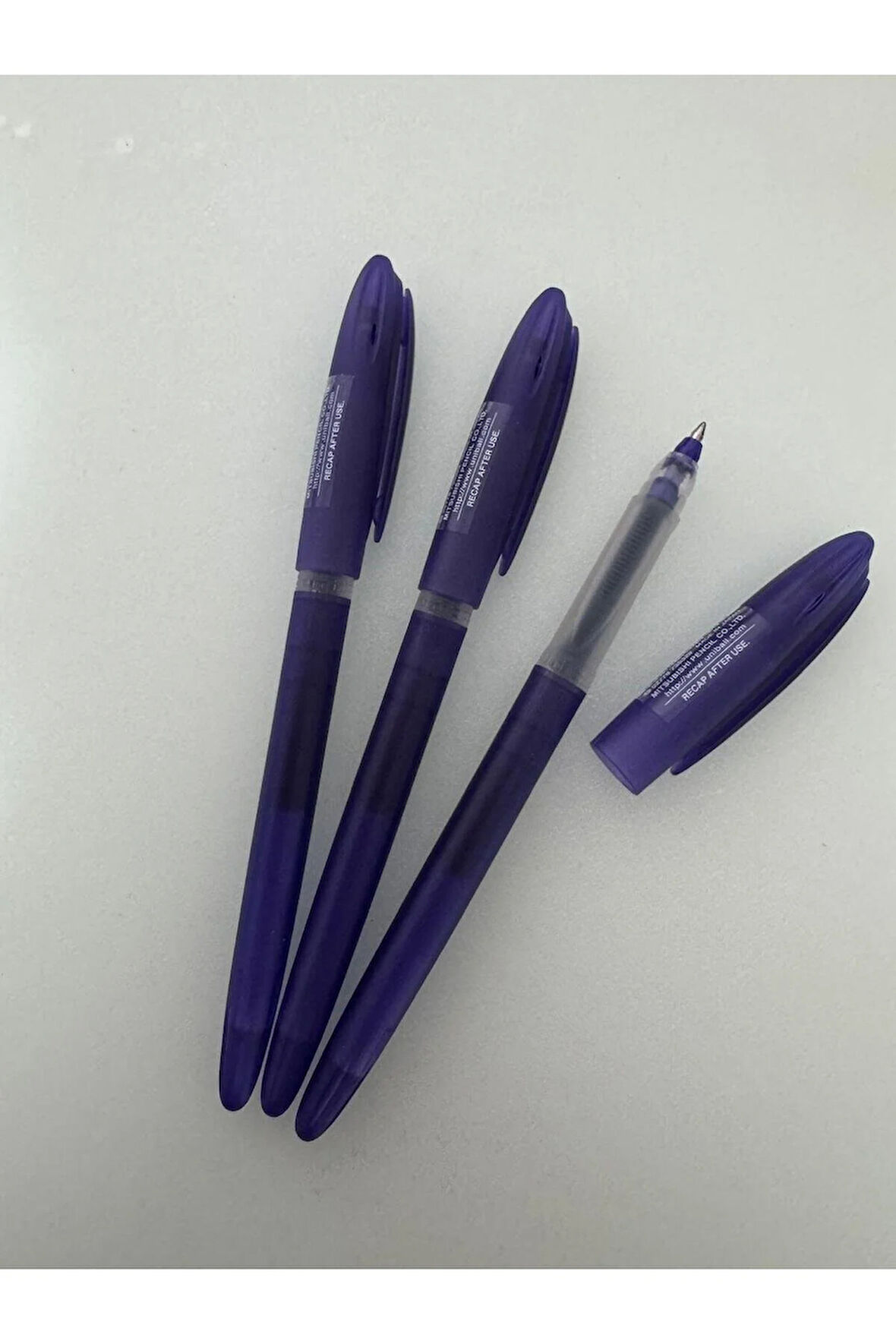 Roller Kalem Signo Gelstick Jel Bilye Uç 0.7 MM Mor (3 Adet)