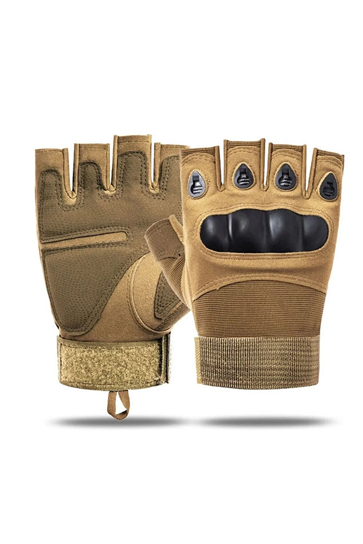 511 Model Taktik Combat Motosiklet Operasyon Outdoor Sport Korumalı Yarım Parmaksız Eldiven