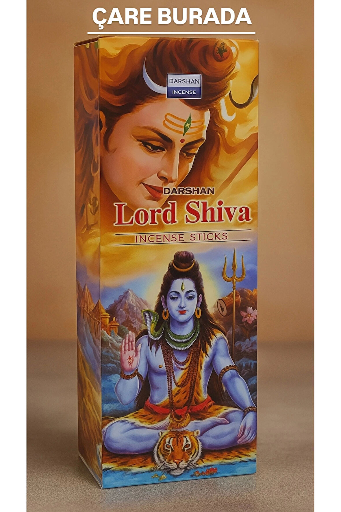 Darshan Incense - Lord Shiva 20'li Çubuk Tütsü
