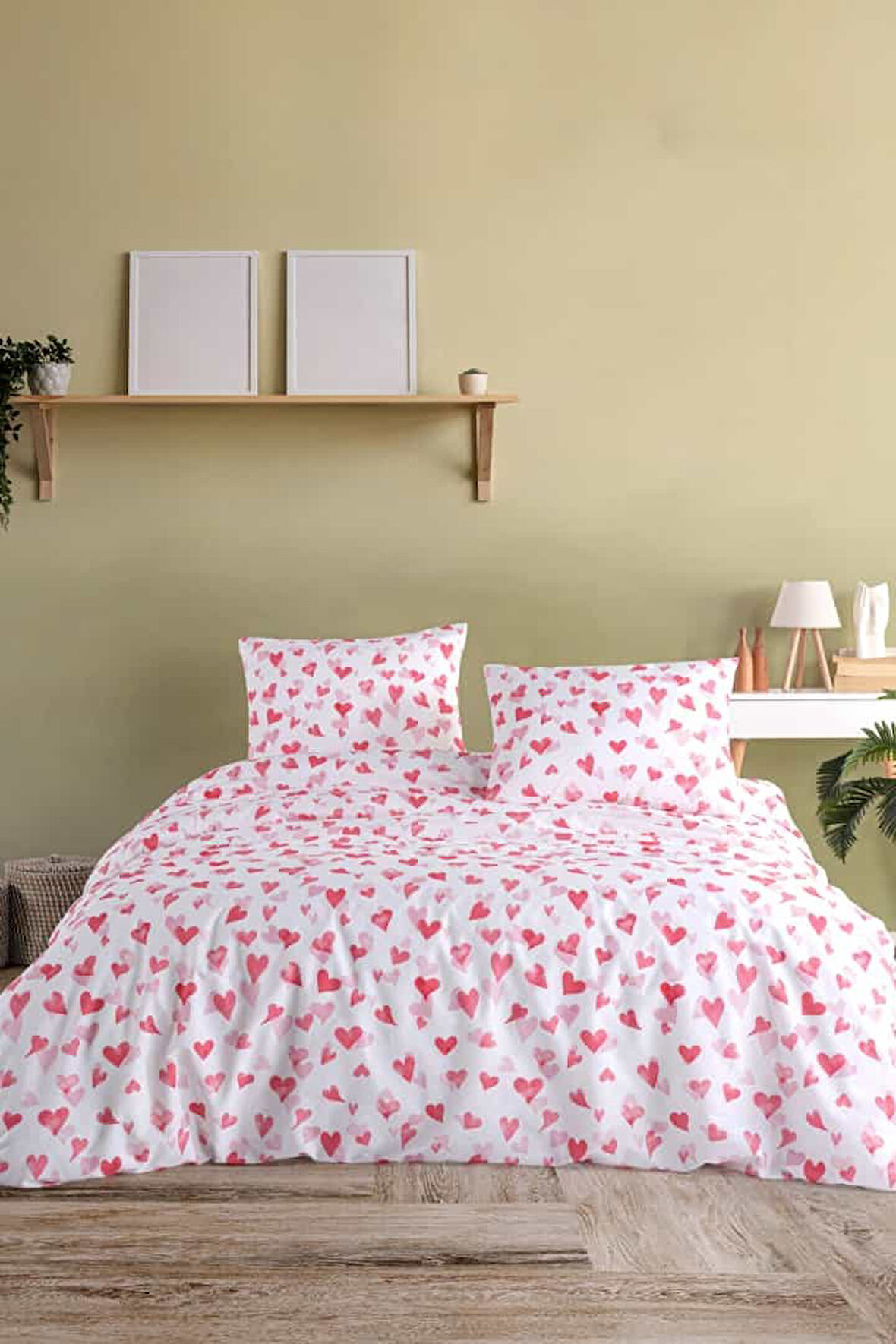 Love %100 Pamuk Çift Kişilik Nevresim Seti