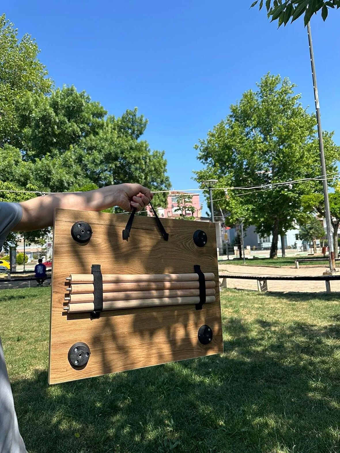 Laseralo Portatif Kamp Masası Balkon Bahçe Masası Piknik Masası Sehpası