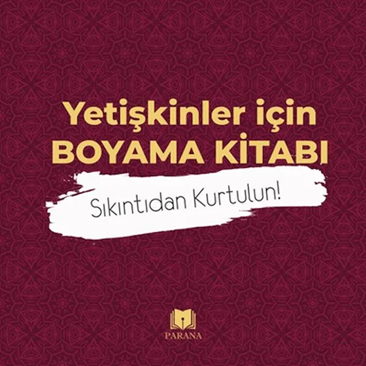 YetiÅkinler Ä°Ã§in Boyama KitabÄ±-Mandala