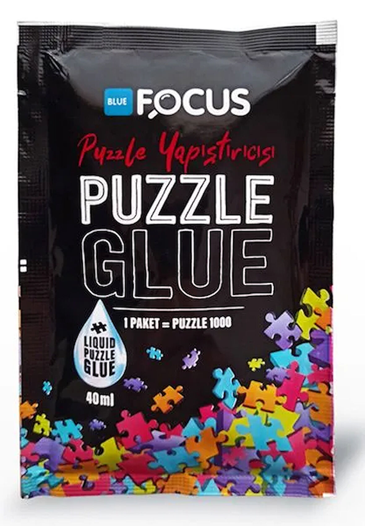 Blue Focus Puzzle Glue 40 Ml - 1000'Lik Puzzle İçin