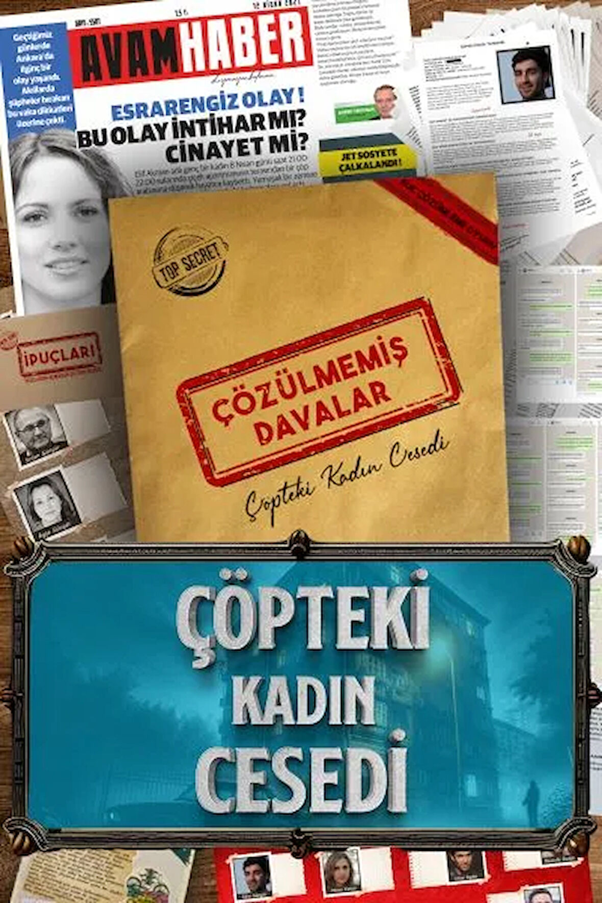 ÃÃ¶pteki KadÄ±n Cesedi - Dedektif Oyunu