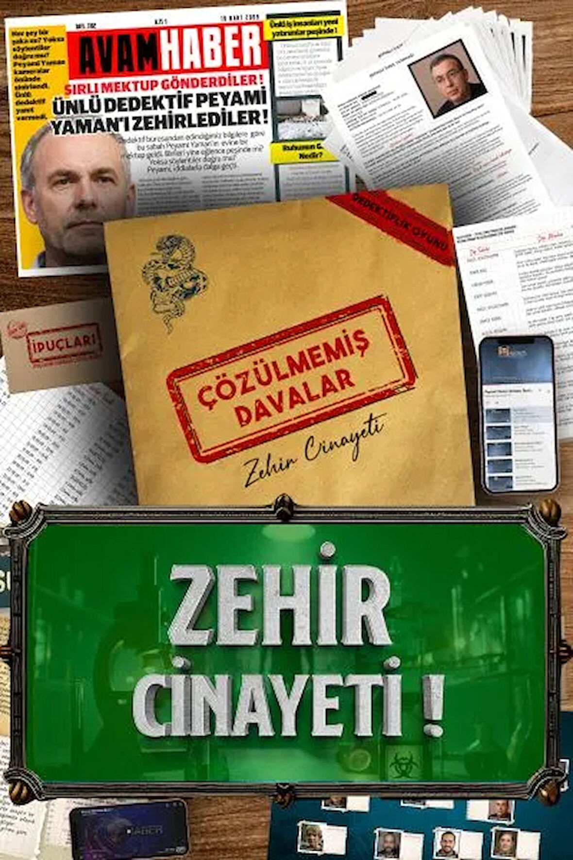 Zehir Cinayeti - Dedektif Oyunu