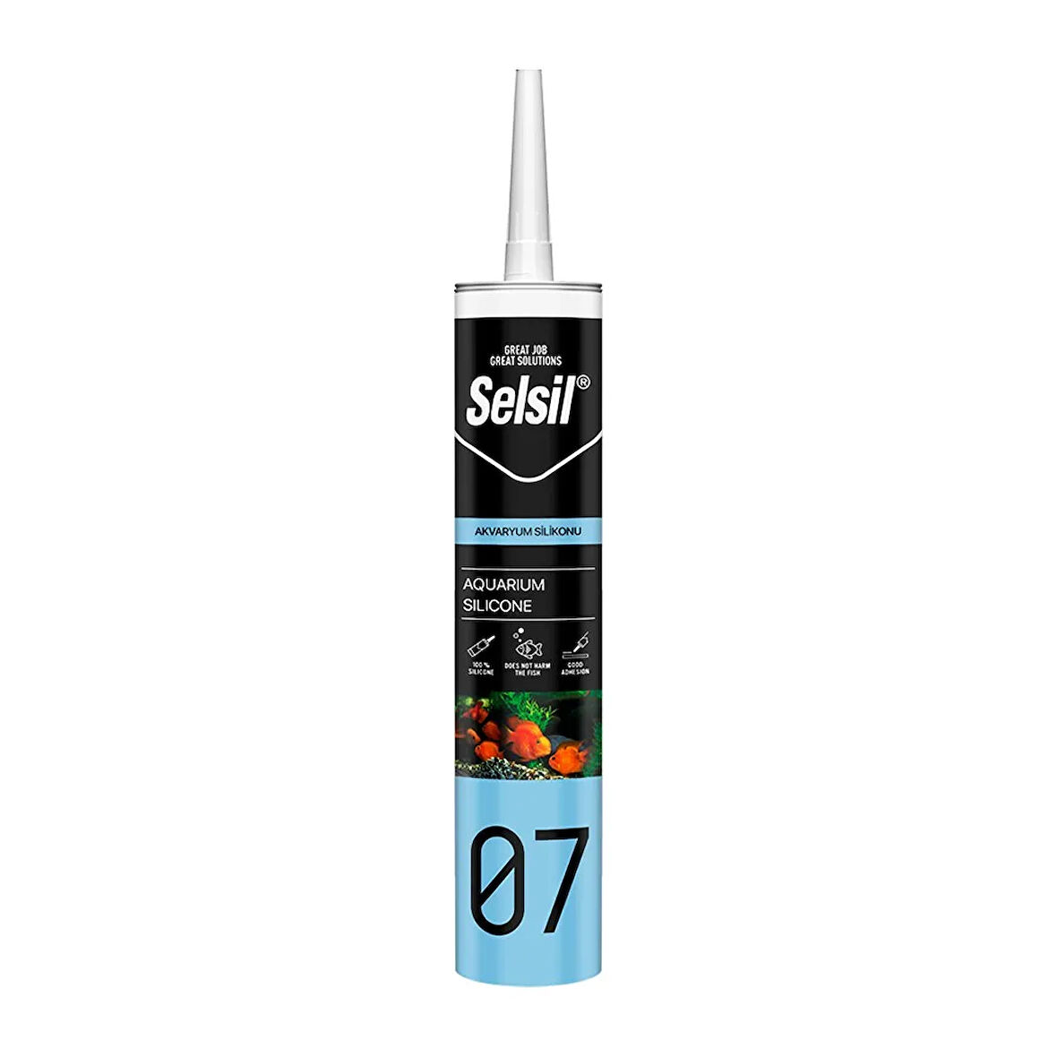 SELSİL 05 MUTFAK VE BANYO SİLİKONU ŞEFFAF 280ML - Lisinya