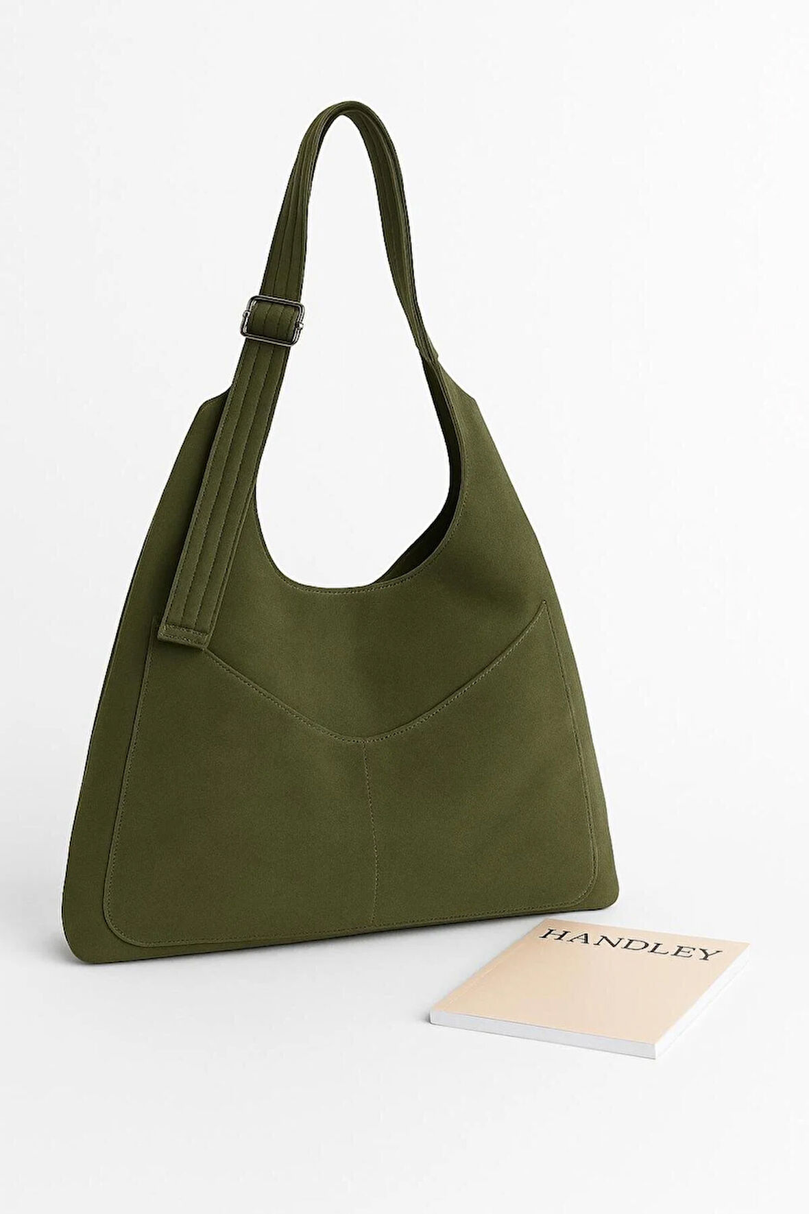 Soft Suede Comfort Hobo Omuz Çantası