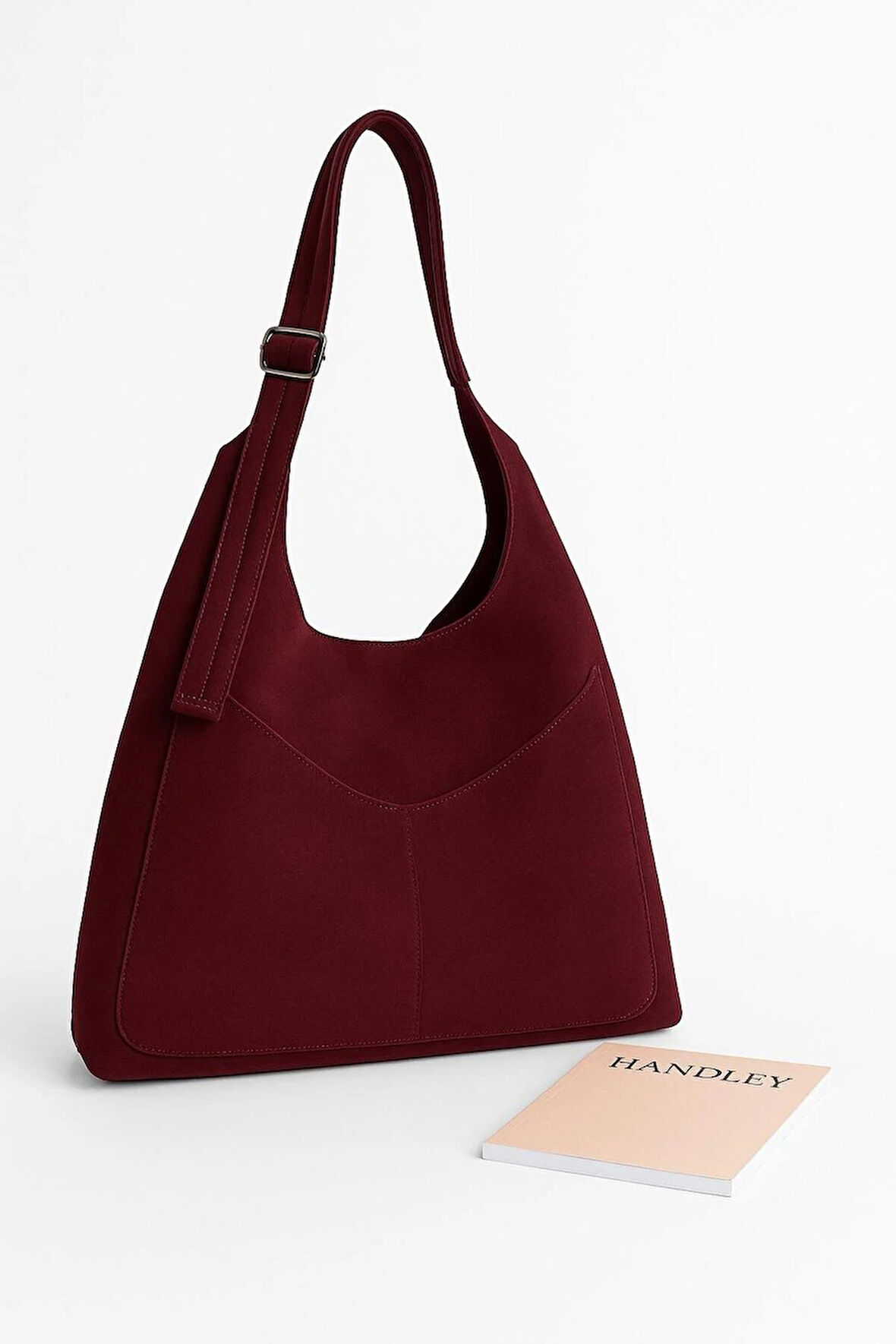 Soft Suede Comfort Hobo Omuz Çantası