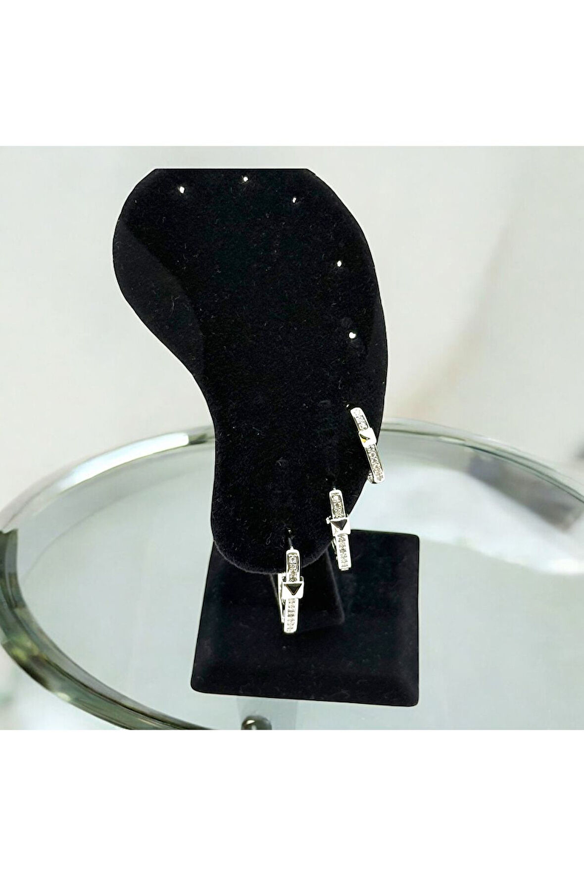 Jevelry 3 Lü Kuzey Yıldızı Model Kadın Küpe Gold Renk