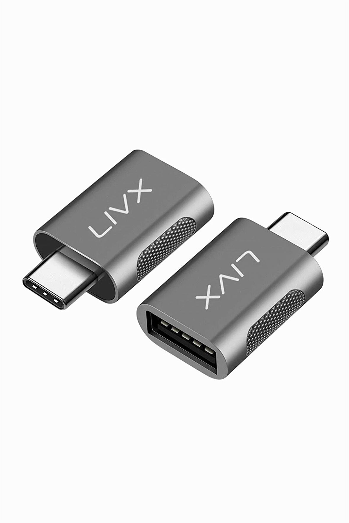 LivX Usb3.0 To Type C Çevirici Dönüştürücü Otg Adaptör Ikili Paket Otgcm 2liPaket-OTGCM