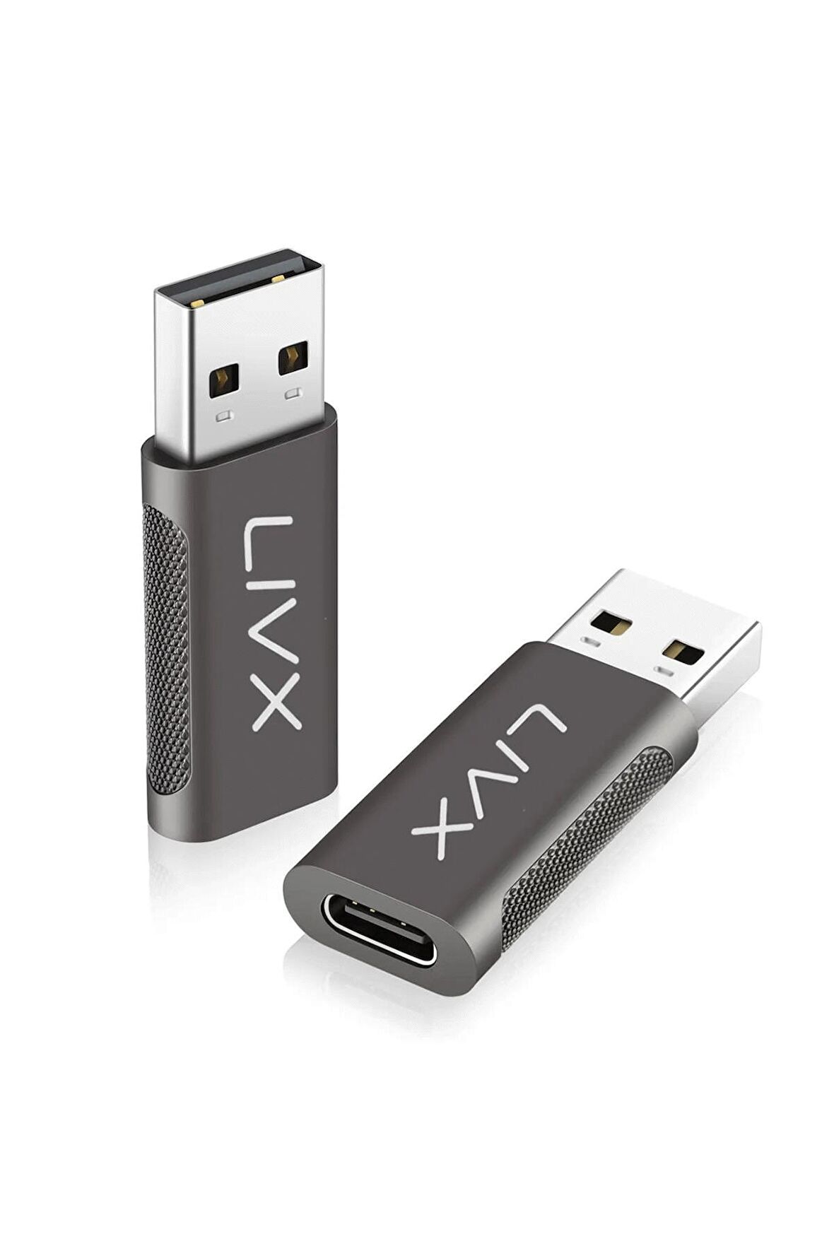 LivX Type C To Usb 3.0 Çevirici Dönüştürücü Otg Adaptör Ikili Paket Otgcf 2PAKET-OTGCF