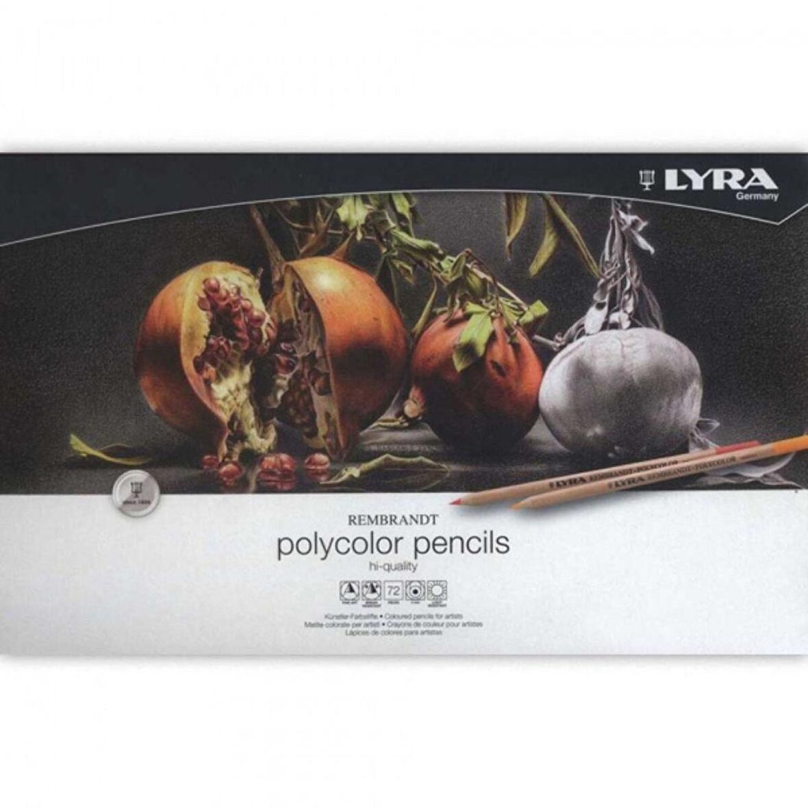 LYRA Rembrandt Polycolor Pencils Kuru Boya Kalemi 72'li Set