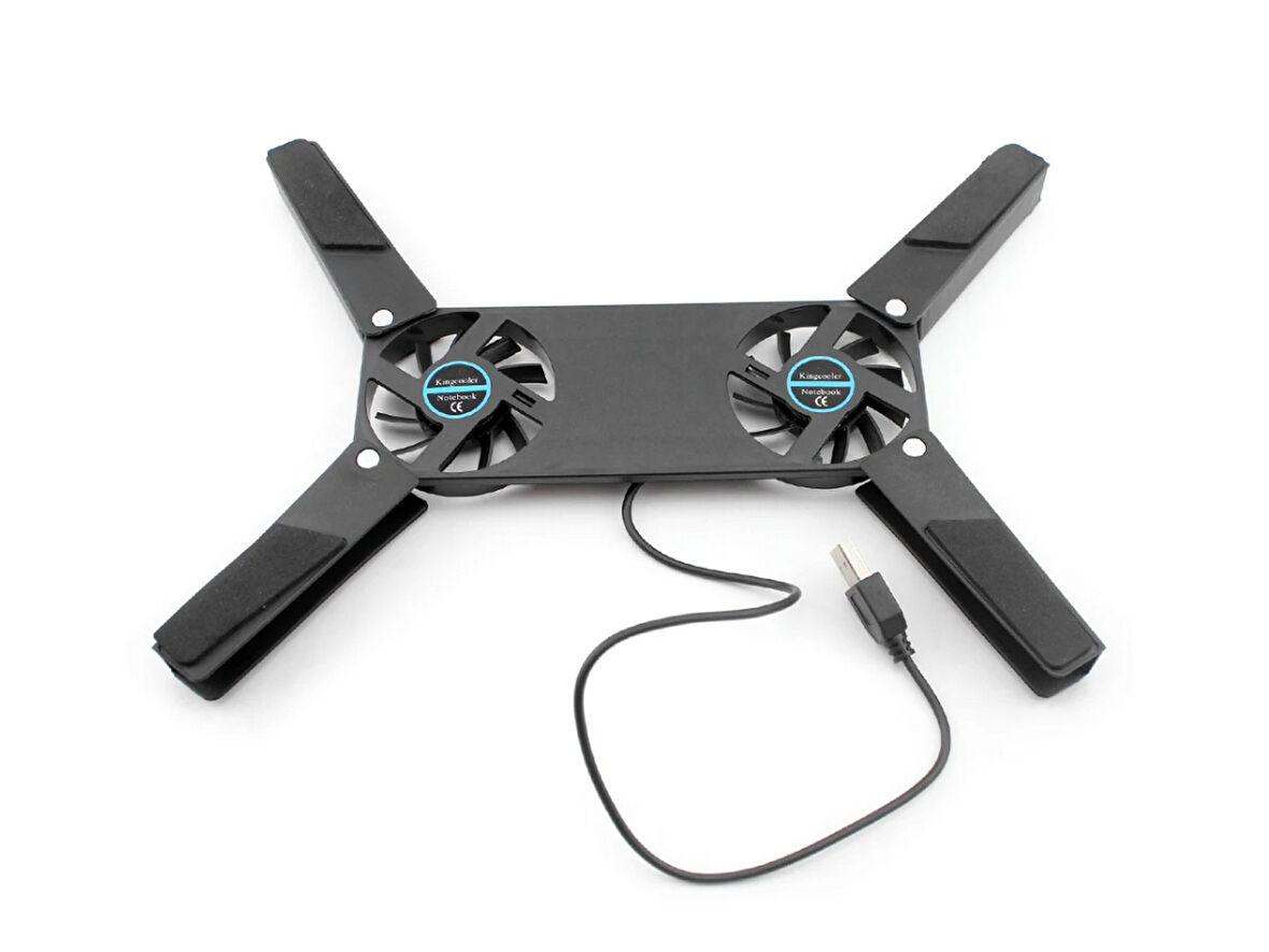 Katlanabilir, Soğutma Pedi, Dizüstü Soğutucu, Çift Fanlı Dizüstü Bilgisayar Standı, USB Powered, 7-15 inç, notebook Soğutucu,