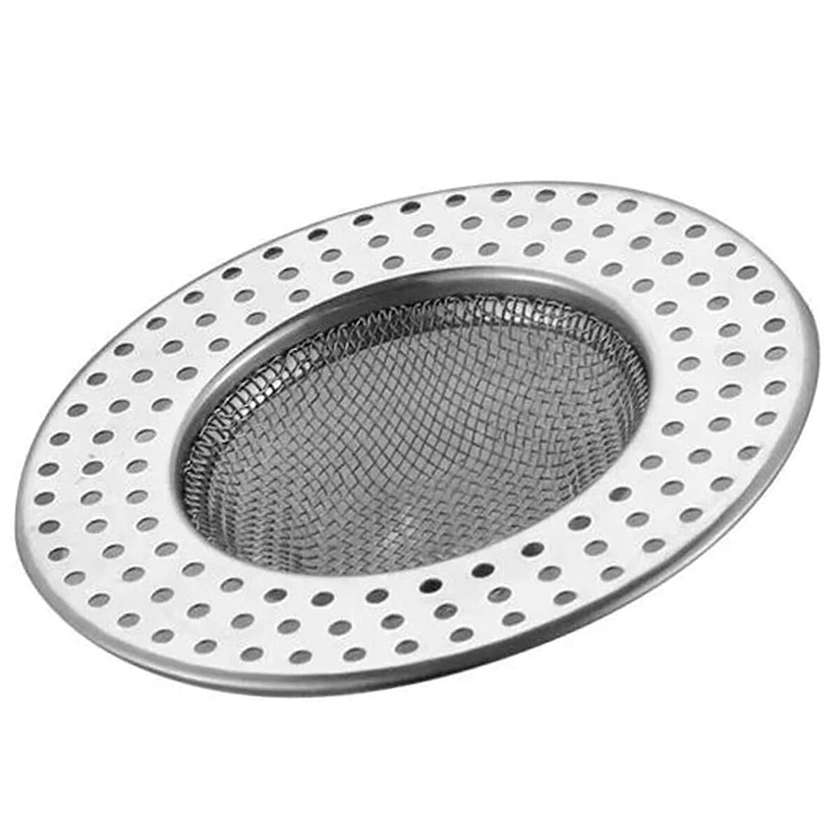 Paslanmaz Çelik Duş Lavabo Süzgeci, Büyük Boy, 9 cm,