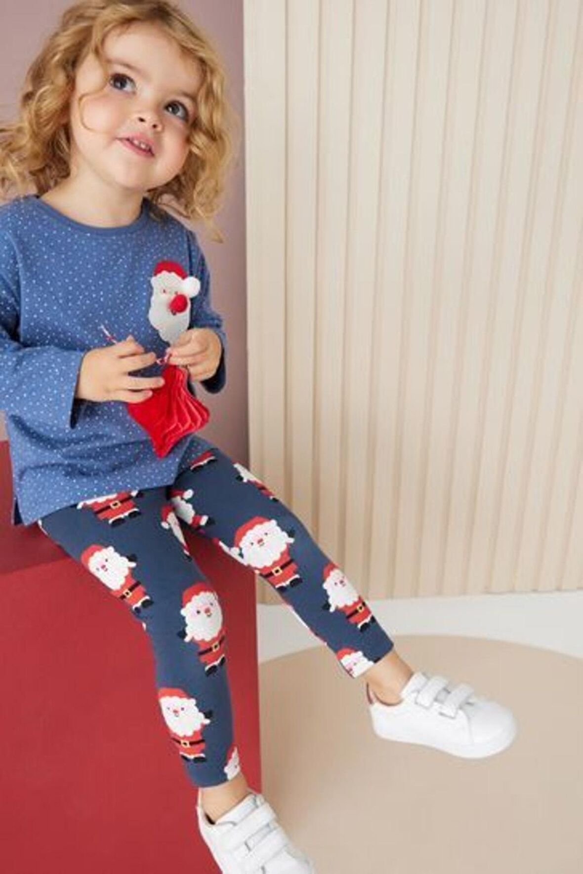 Baby Noel Baba Uzun Kollu Pamuklu Alt Üst Takım