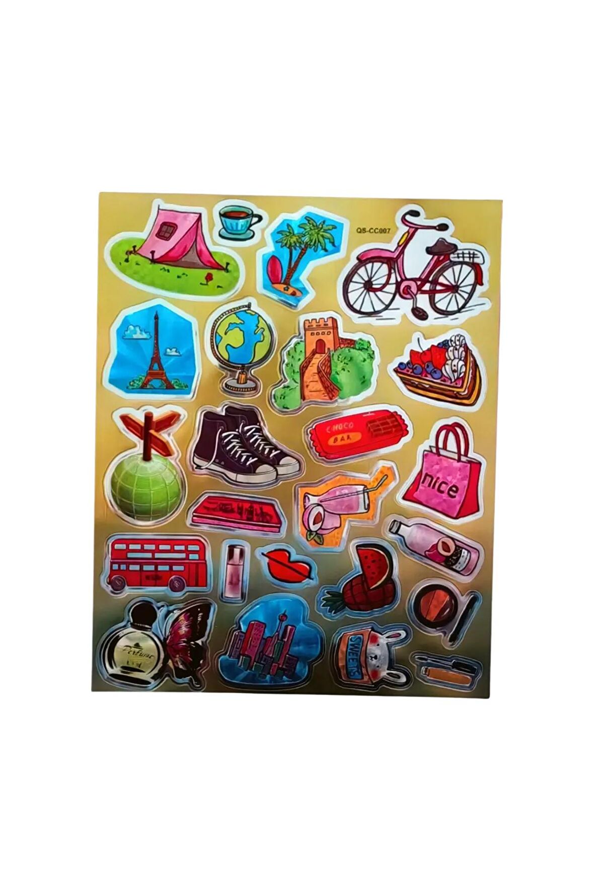 20x25cm Büyük Boy graffiti vintage trend model-1 çocuk genç çıkartma telefon tablet etiket sticker