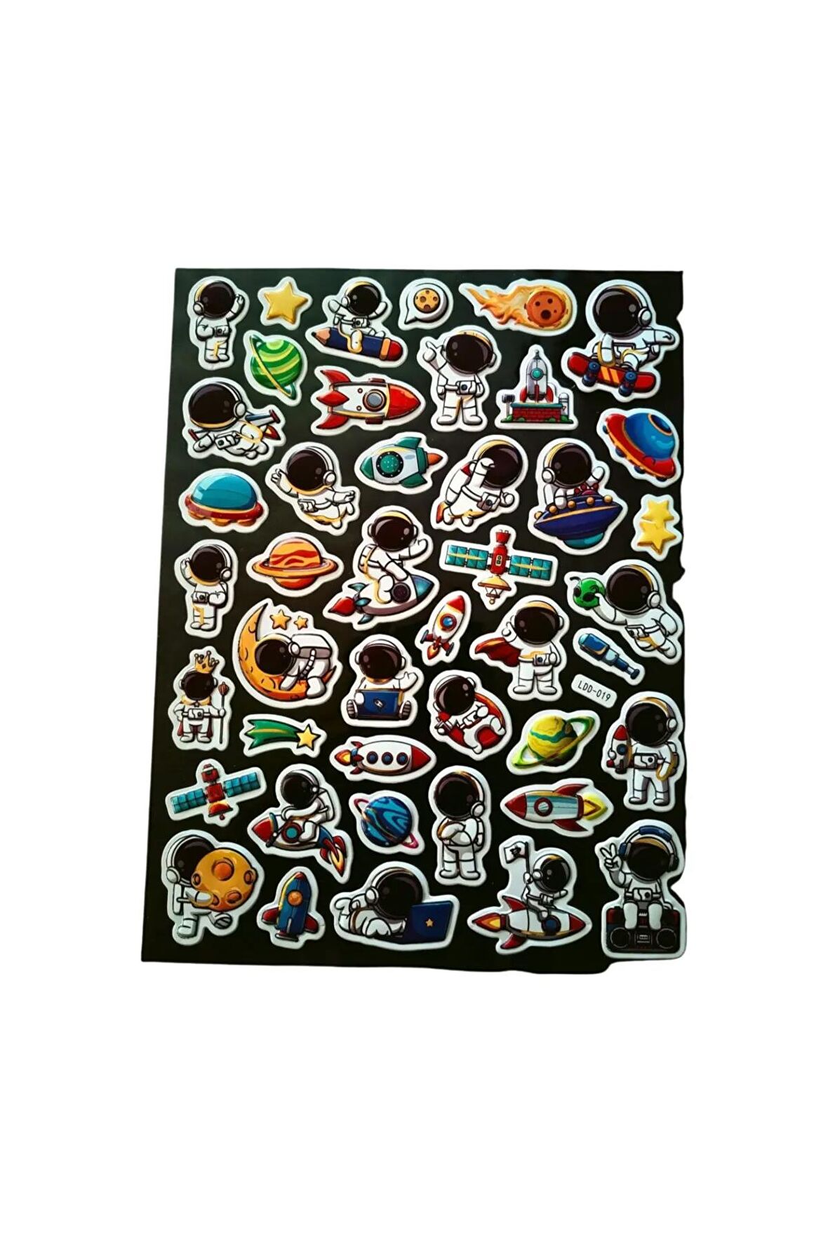 25x20 cm Büyük Boy Kabartmalı model-7 çocuk genç çıkartma telefon tablet etiket sticker