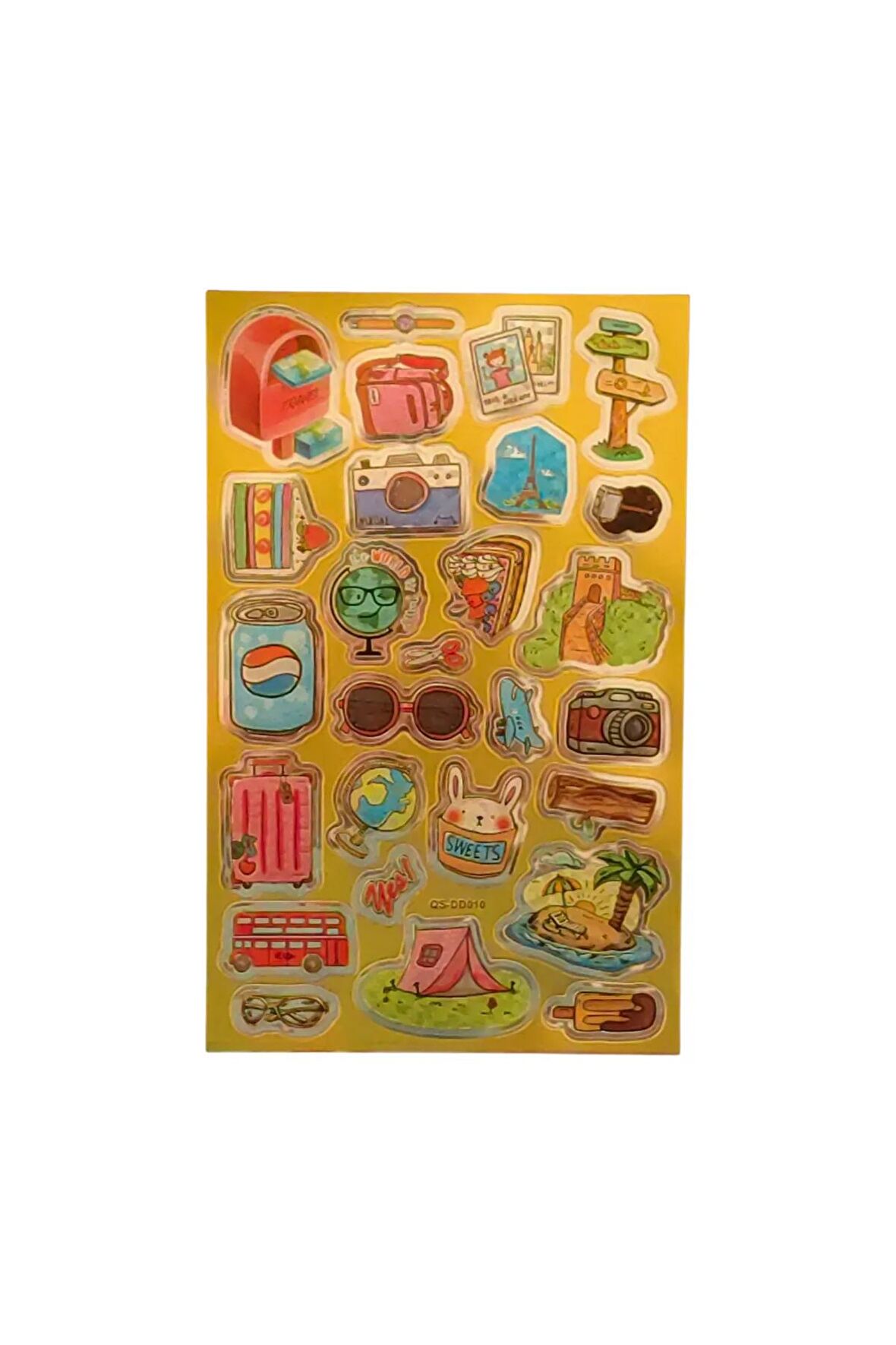 20x13cm Orta Boy graffiti vintage trend model-2 çocuk genç çıkartma telefon tablet etiket sticker