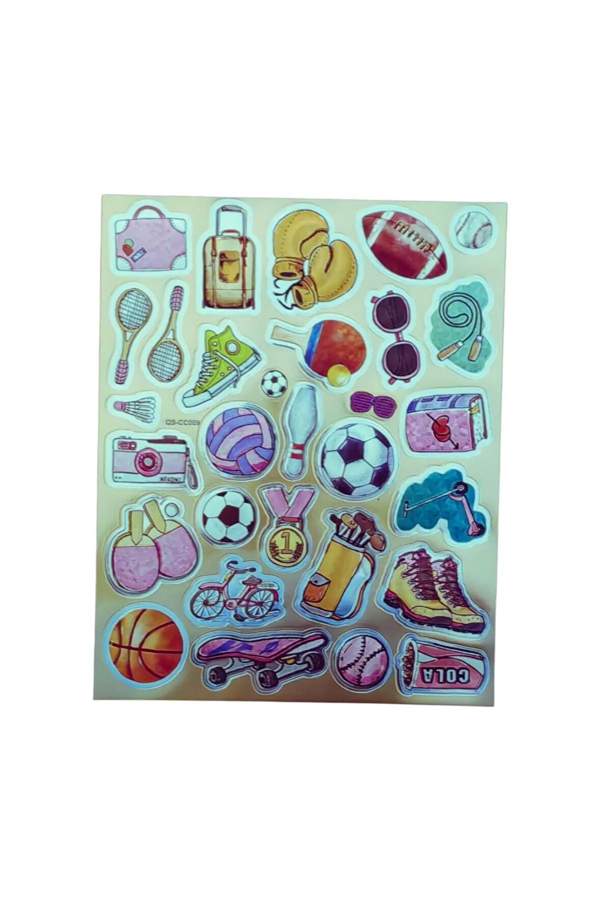 20x25cm Büyük Boy graffiti vintage trend model-10 çocuk genç çıkartma telefon tablet etiket sticker