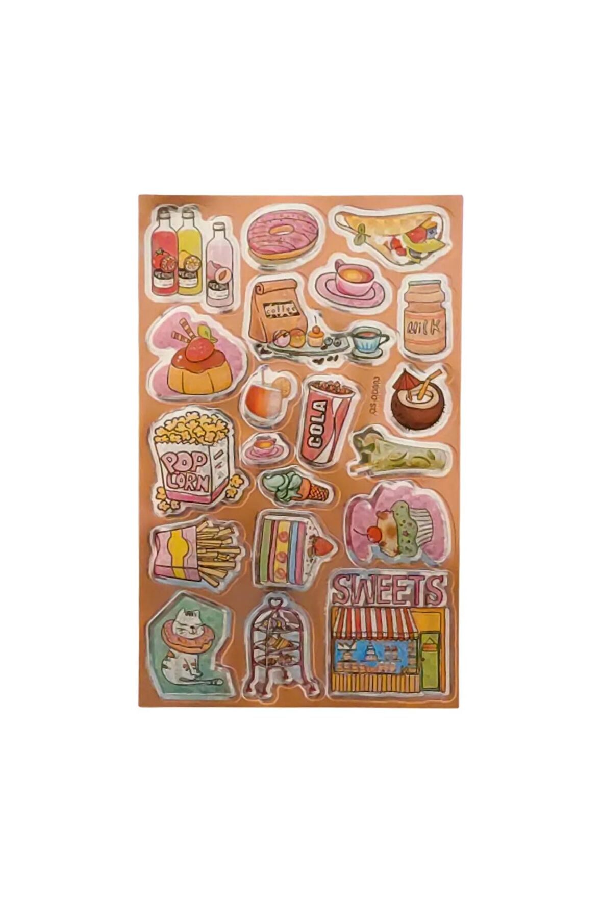 20x13cm Orta Boy graffiti vintage trend model-7 çocuk genç çıkartma telefon tablet etiket sticker