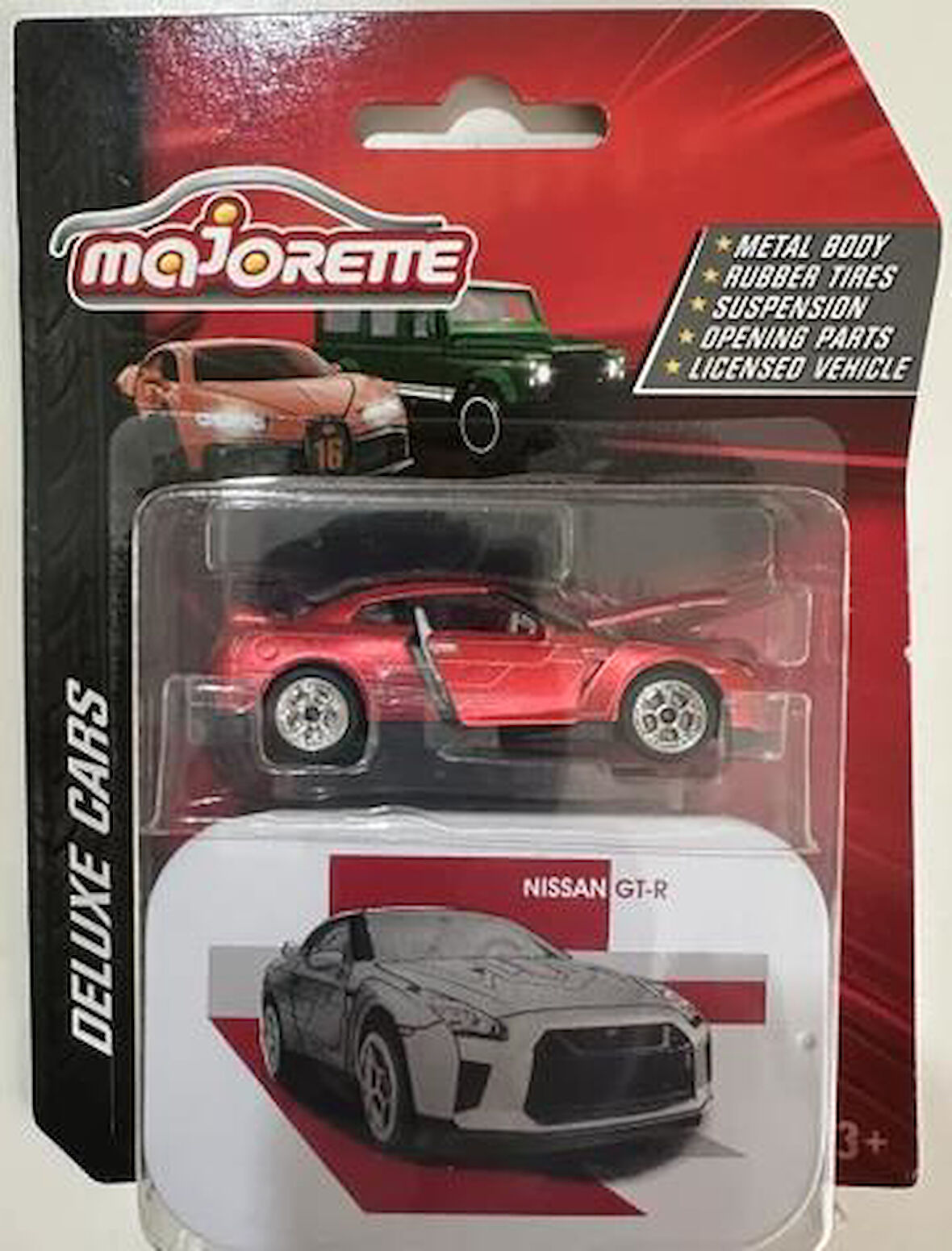 Majorette Deluxe Cars Nissan GT-R