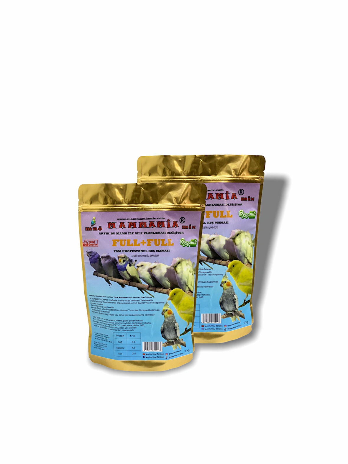 2 kg FULL+FULL Mammamia mix ( kızıştırıcılı)