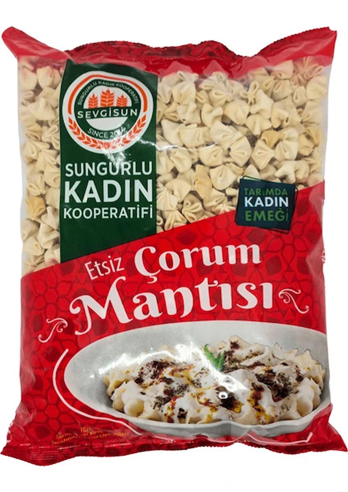 Etsiz Çorum Mantısı 1 Kg