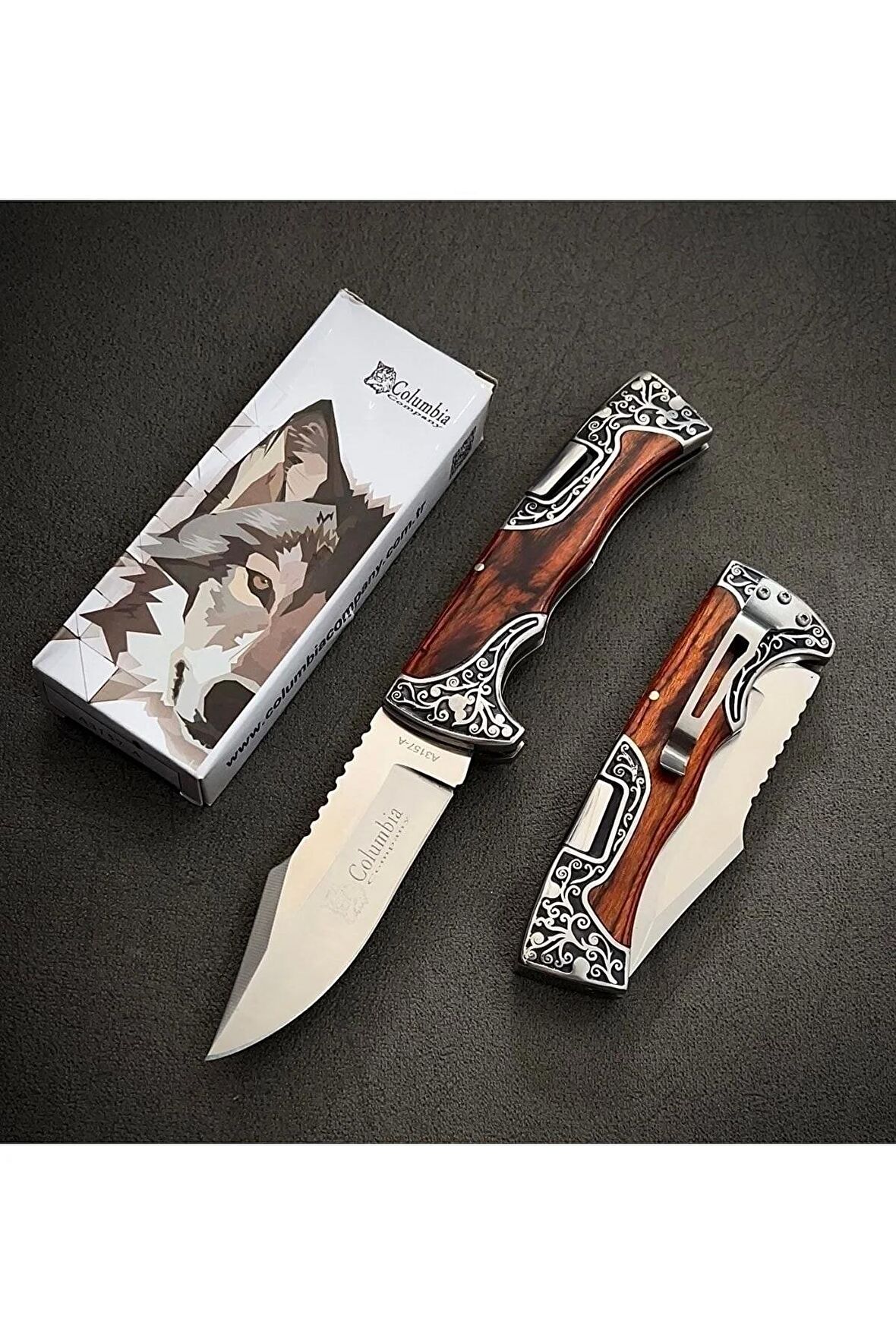 Paslanmaz Çelik 22cm Kamp Outdoor Kaliteli Çakı