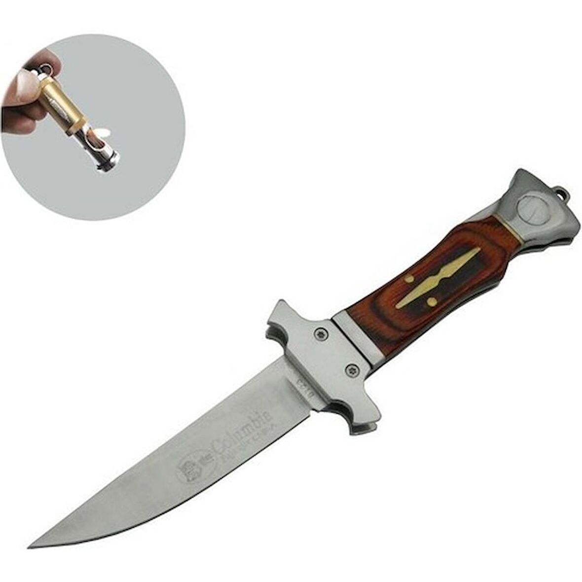 Columbia Columbia Serisi B-123-A-18 cm B123 Bıçak Jobon Kibritli