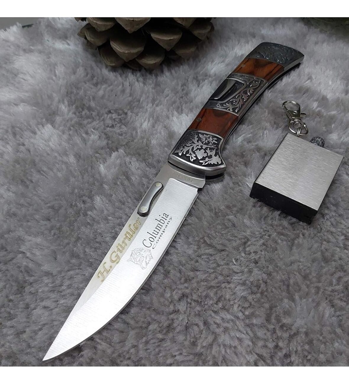 Columbia Derin İşlemeli Manuel Bıçak 259