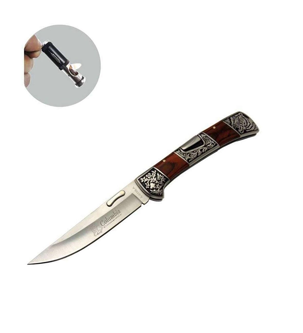 Columbia Serisi A-3159-A 24 CM Gül Bıçak Lüx Set