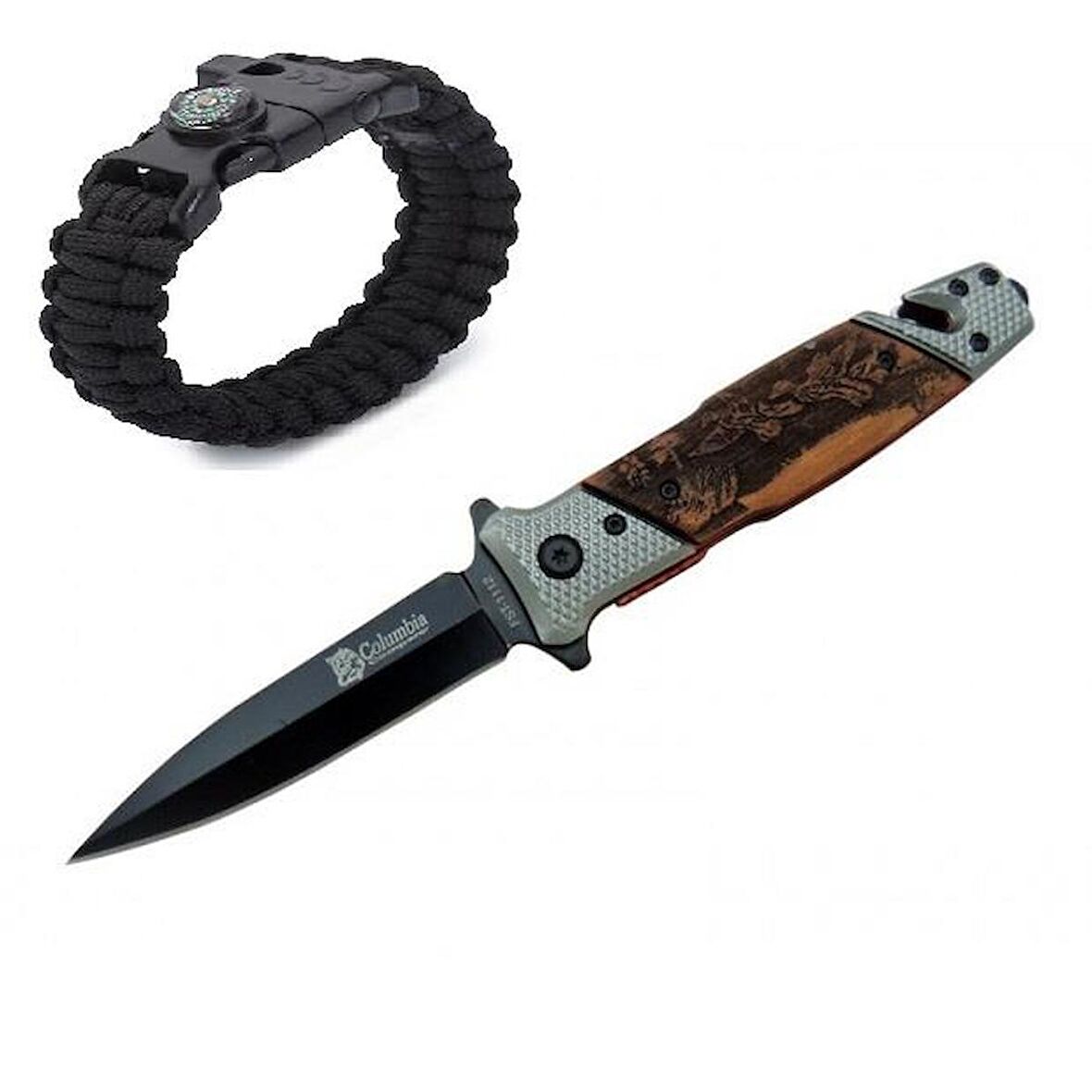 Columbia Kurtarma Çakısı FST-1112- 21 CM