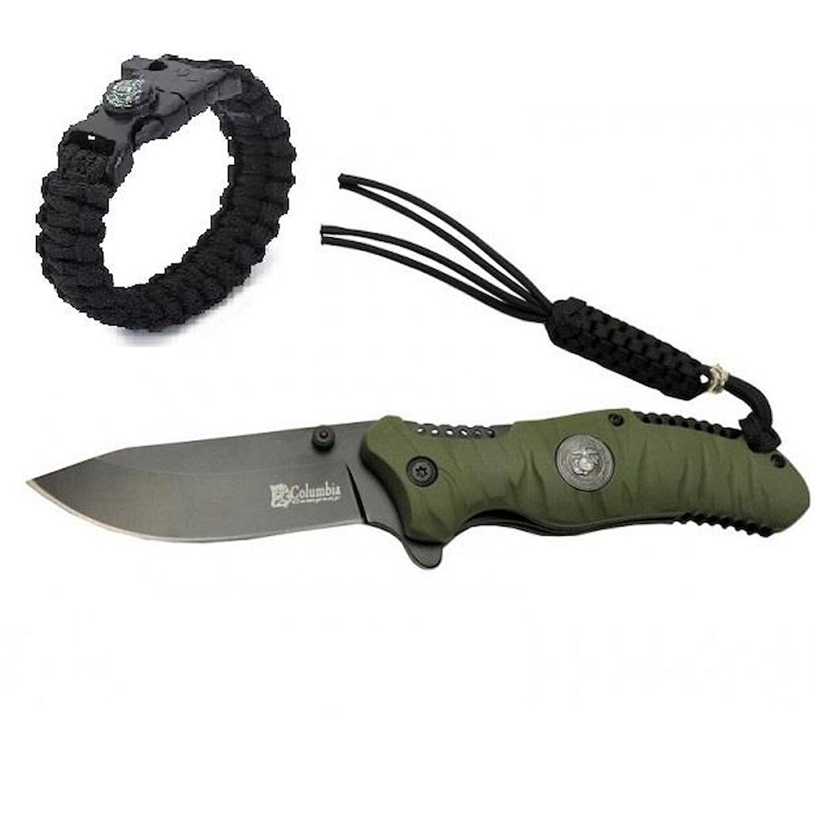 Columbia Tactical Çakı İpli FST-3010-B 21 CM