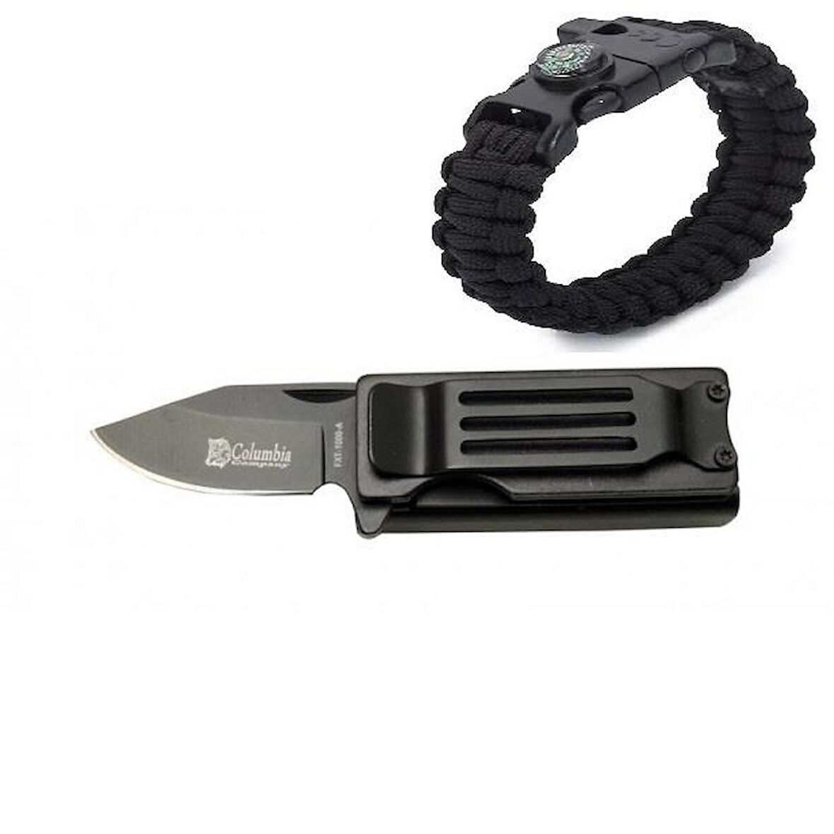 İsme Özel Çakmak Çakı Columbia FXT-1000-A 11 CM