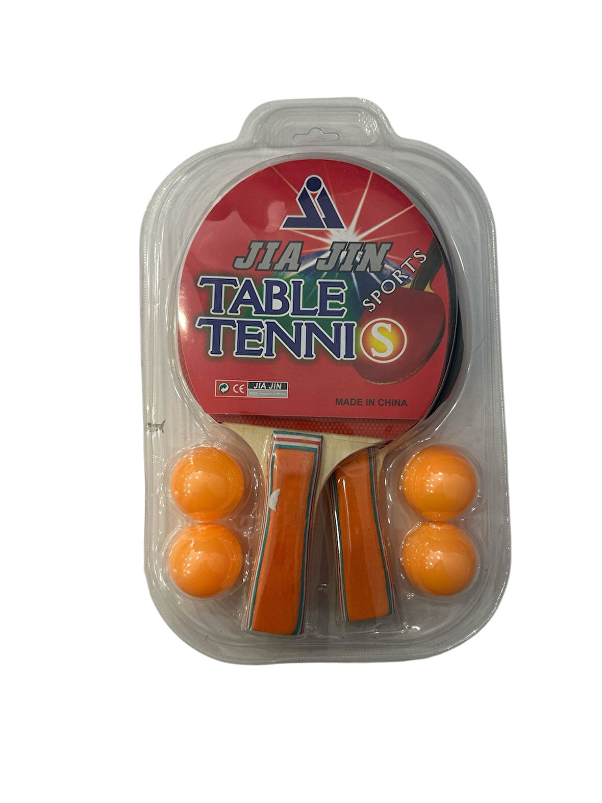 CKSpor Masa Tenisi Raketi 2 Masa Tenisi Raketi + 4 Pinpon Topu Kaliteli Raket 