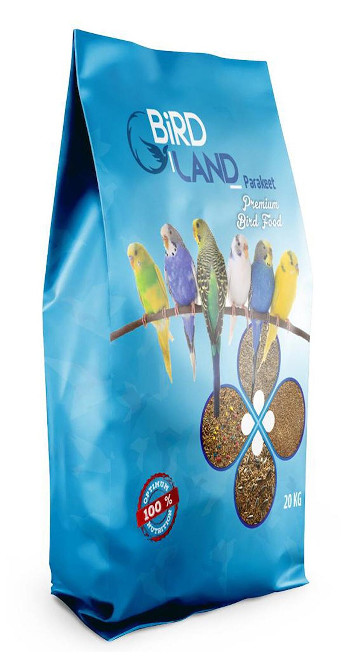 Bird Land Süper Muahebbet Karışık Kuş Yemi 20 Kg