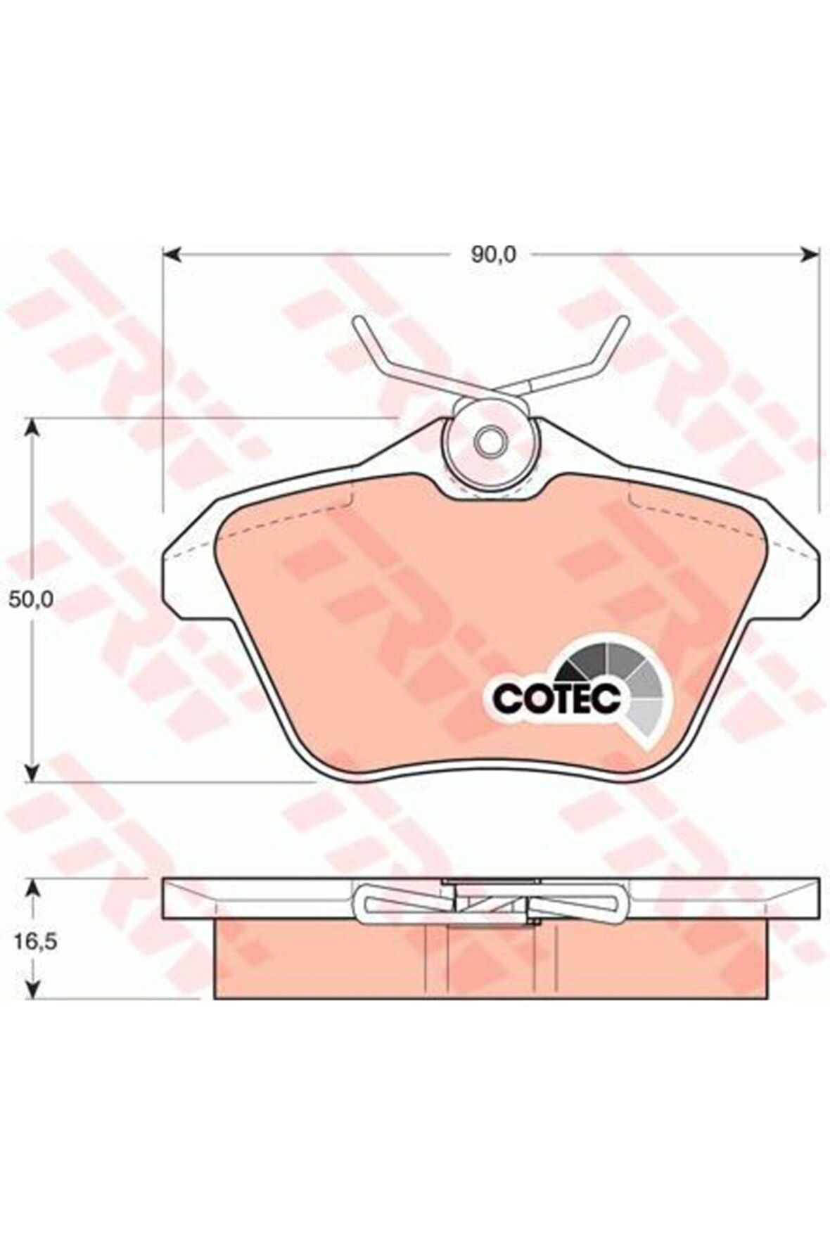 Gdb1147 77362257 Arka Fren Balatası Alfa 156 Tum Modeller Alfa 166 Tum Model