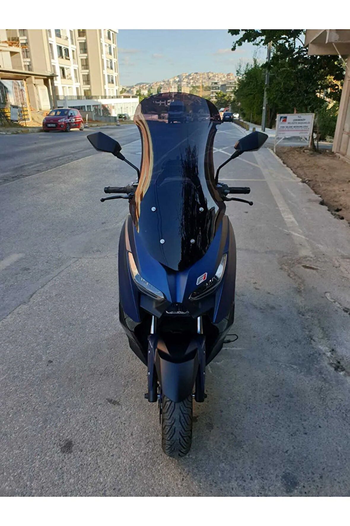 Arora Max PRO Siperlik Ön Cam 2023 2024 Model 65cm Siyah Renkli 4mm ORTA BOYLU CAM