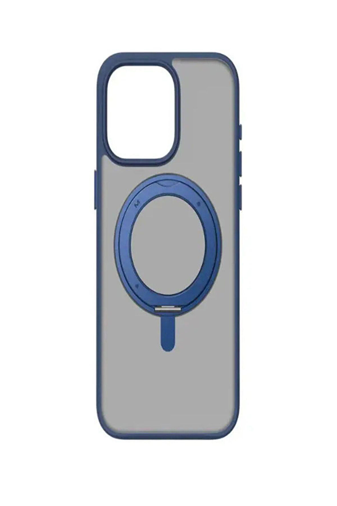 IPHONE 15 PRO Momax ROLLER Seri 360 ° döner Standlı Magsafe Kılıf