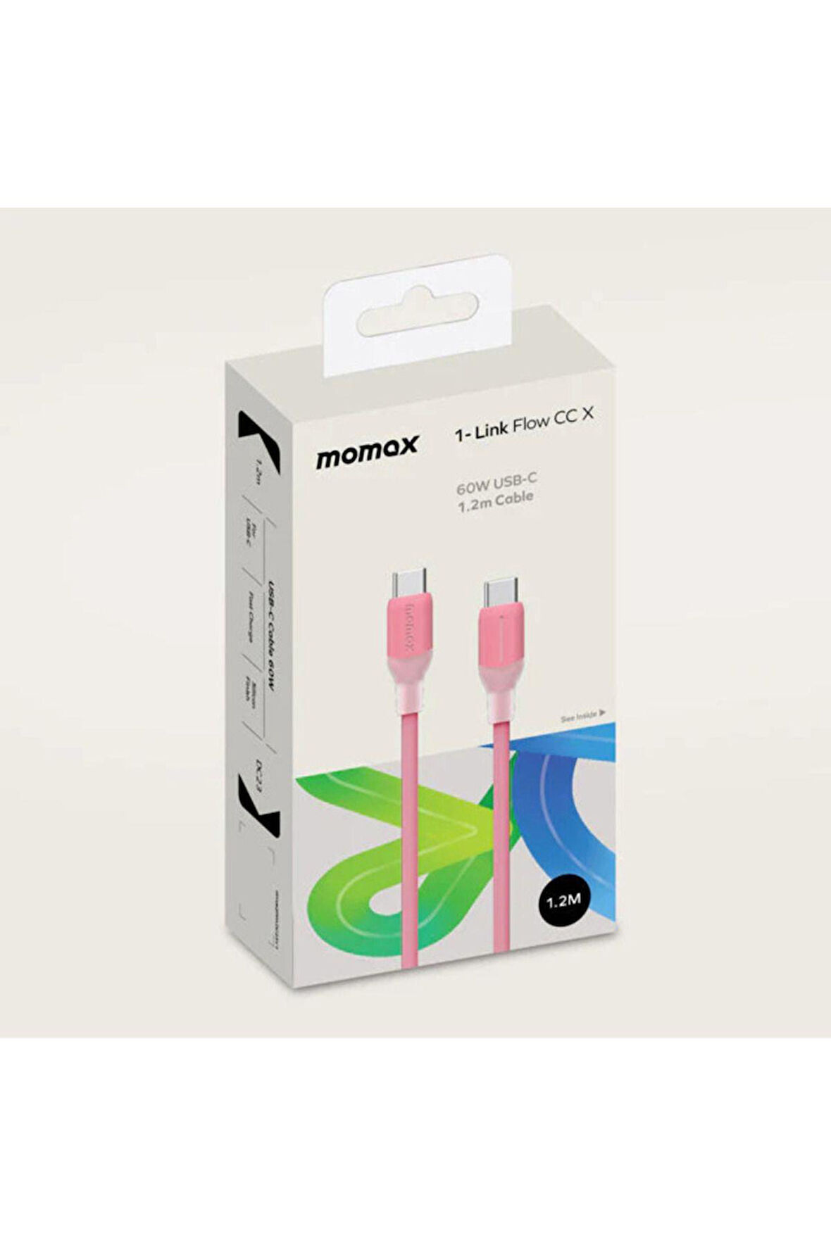 Link Flow CC X 60W USB-C Kablosu (1,2 m)